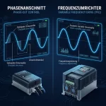 Phasenanschnitt vs Frequenzumrichter Vergleich